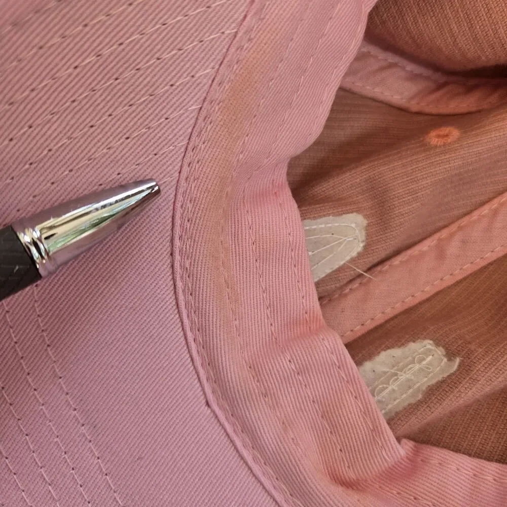 Los Angeles LA Hat Cap Strapback OS Pink American Needle Adjustable Corduroy